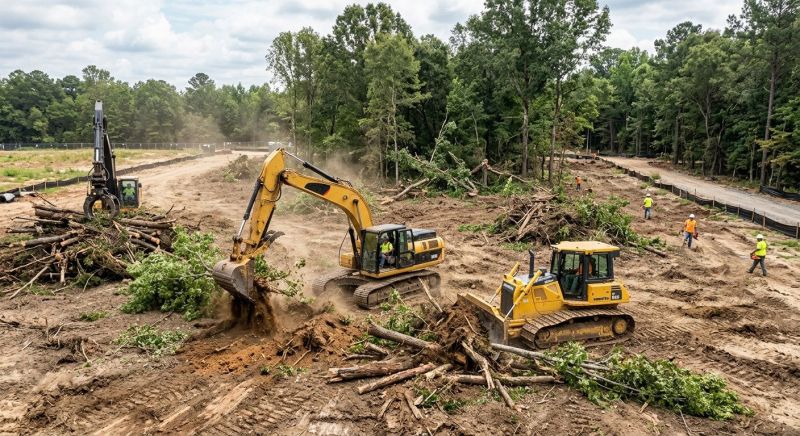 Commercial Property Clearing in Gwinnett County, GA