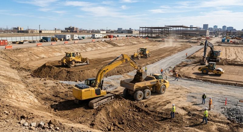 Commercial Site Preparation in Cumming, GA