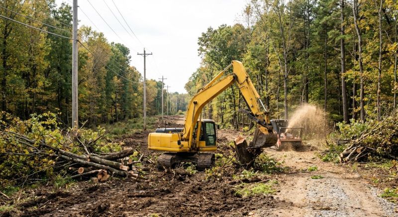 Pine Tree Clearing in Cumming, GA