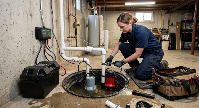 Sump Pump Plumbing in Pompano Beach, FL