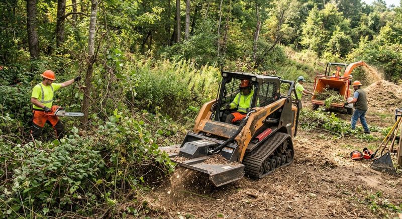 Thicket Clearing in Cumming, GA